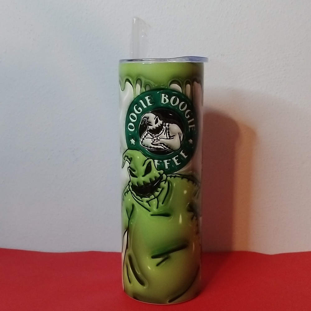 20 Oz. Stainless Steel "Oogie Boogie" Insulated Halloween Tumbler